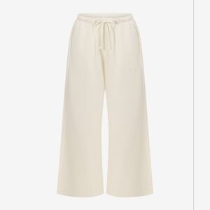 Crop Shop Boutique Cream Wide-Leg Pants